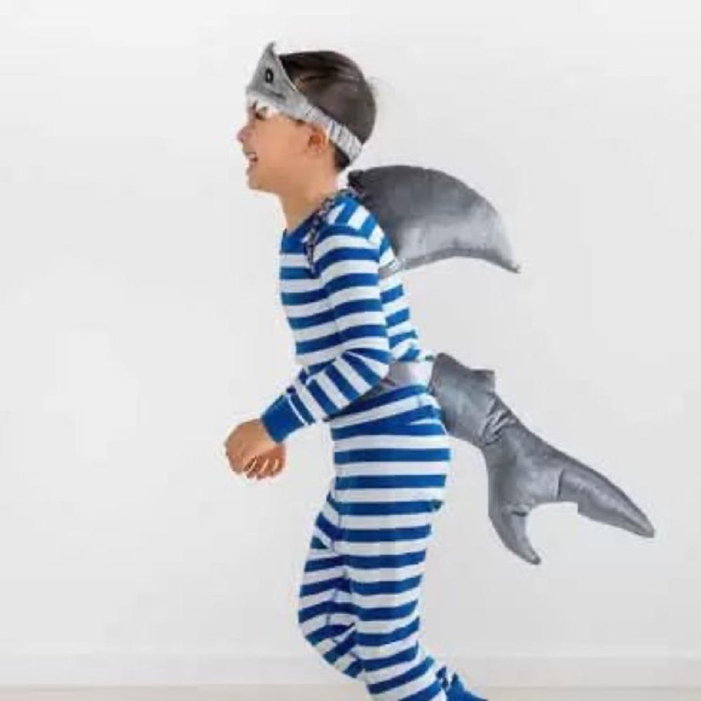ADORABLE Hanna Andersson 3-Piece Shark Costume!